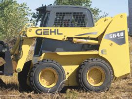 Gehl 5640E skid steer loader: Maintenance data